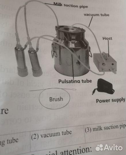 Доильный аппарат для коз 5 литров