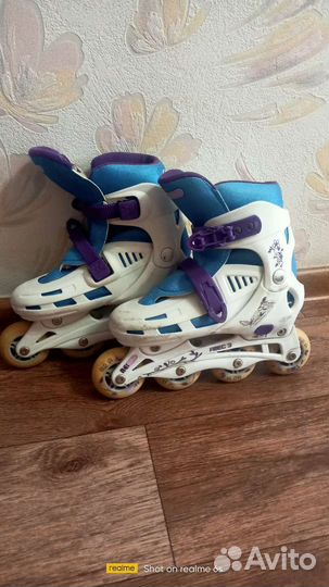 Роликовые коньки женские 36-39