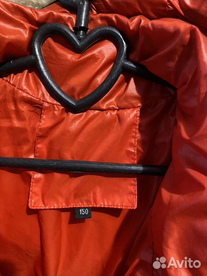 Куртка зима.на рост 134-140