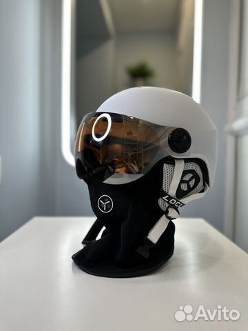 Горнолыжный шлем+очки+балаклава