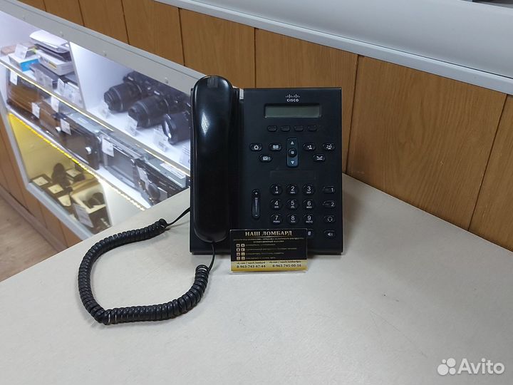 Телефон IP cisco CP-6021. бу