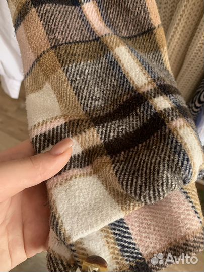 Рубашка в клетку женская 42 44