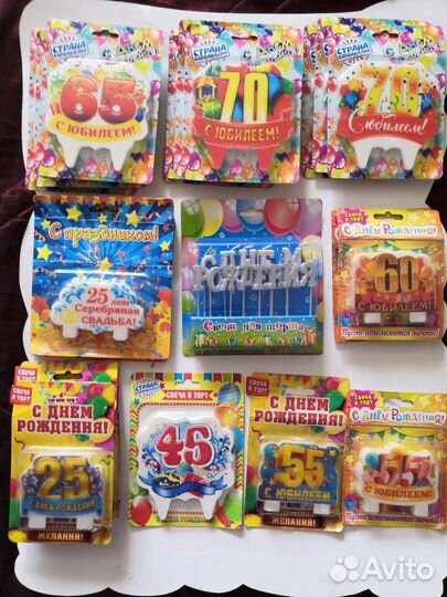 Свечи для торта