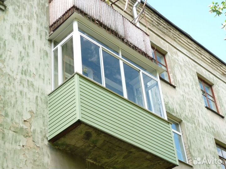 Остекление балконов и лоджий