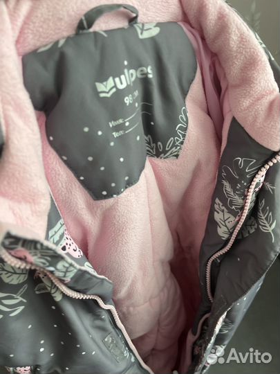 Зимний комбинезон для девочки 98