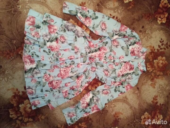 Платье рубашка 46