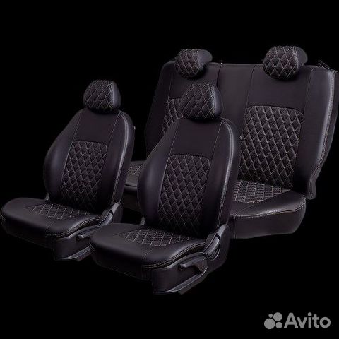 Чехлы creta 1 экокожа турин ромб В ассортименте