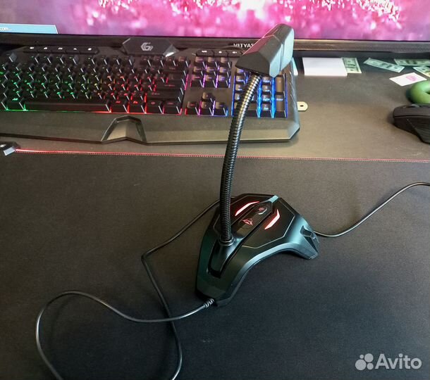 Микрофон геймерский Trust zabi GXT215