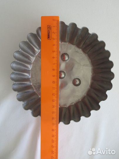 Форма для выпечки, нержавейка, СССР