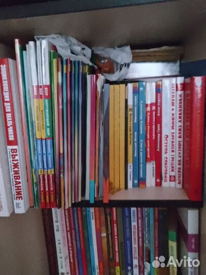 Много разных книг