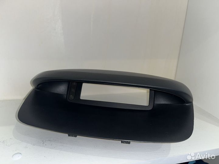 Накладка на дисплей информационный renault Fluence