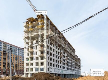 Ход строительства ЖК «Остафьево» 2 квартал 2022