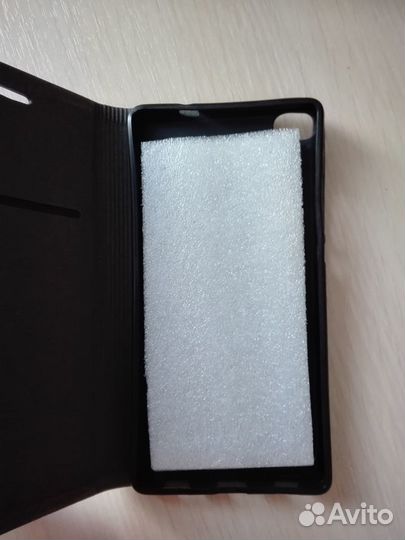 Чехол книжка для телефона huawei P8 2015 новый