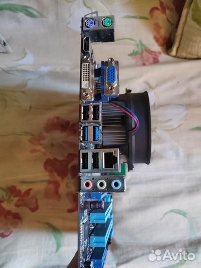 MSI A520M-A+Ryzen 5 5500+ddr4 16Гб+ssd 512Гб+кулер