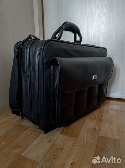 Портфель кожаный для ноутбука