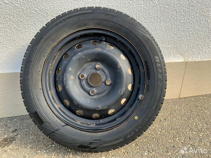 Резина Bridgestone с дисками lacetti 195/60/15