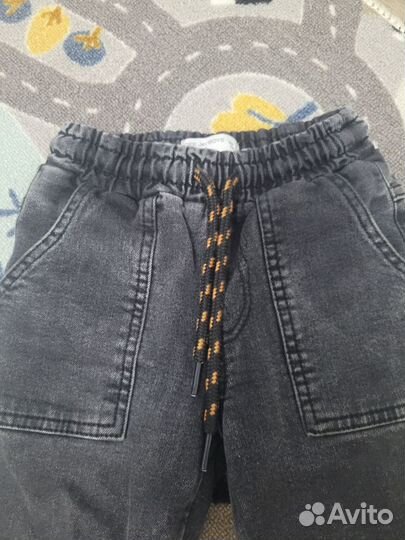 Джинсы для мальчика утепленные gloria jeans 104