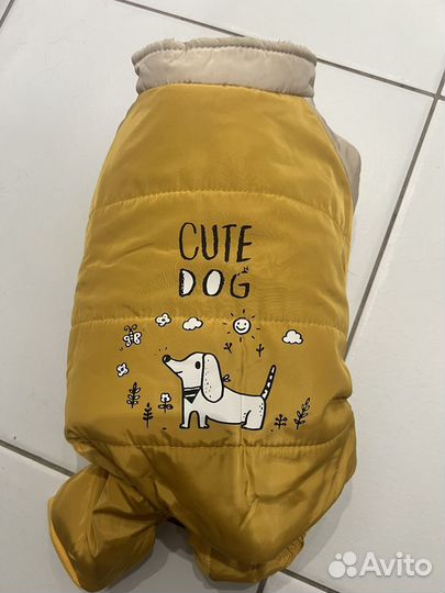 Костюм доя собаки зимний L