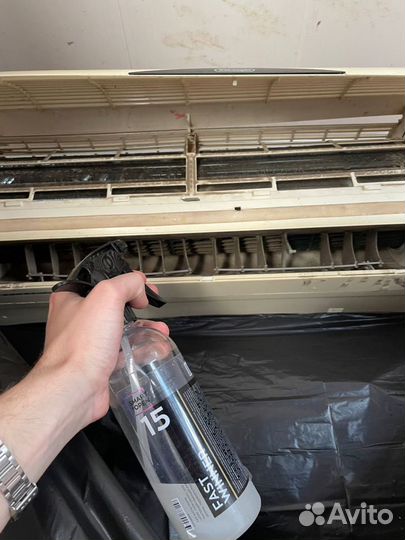 Чистка кондиционеров,ремонт,заправка