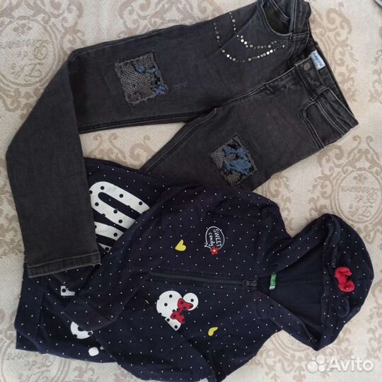 Комплект одежды для девочки рост 122-128