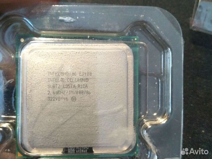 Процессор Intel Celeron E3400