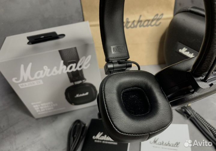 Наушники marshall major 4 premium 1:1