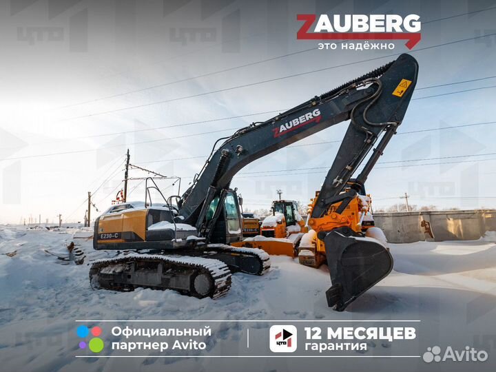 Гусеничный экскаватор Zauberg E230-C, 2024