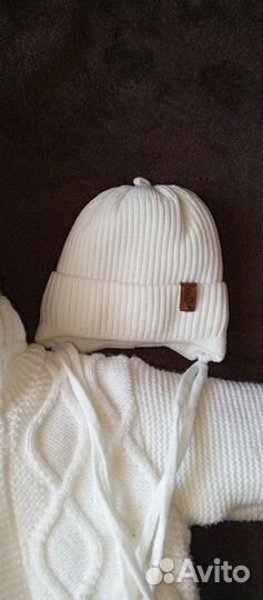 Комбинезон демисезонный вязаный 62-68