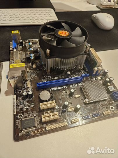 Комплект (i3, lga 1155, 4gb DDR3)