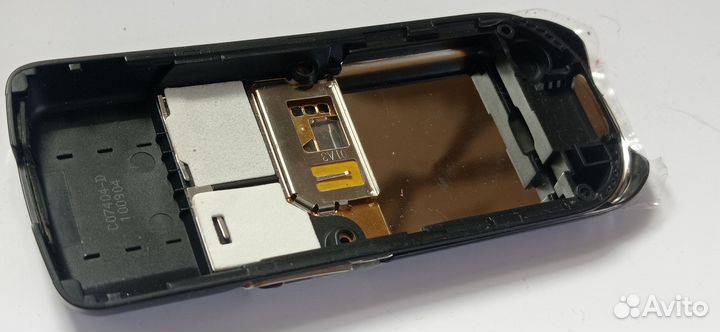 Шасси + крышка АКБ Nokia 8800 cirocco black нов