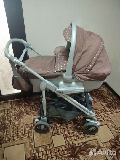 Итальянская коляска CAM 3 в 1 с автолюлькой