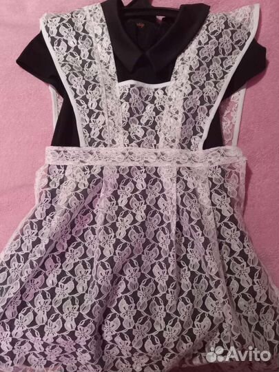 Школьный фартук и платье