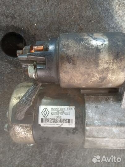 Стартер к Renault K9K 1.5DCi 8200306595