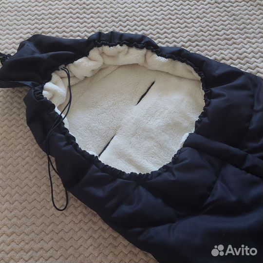 Зимний конверт в коляску или санки,новый