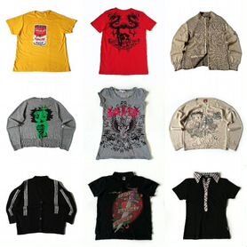 Вещи y2k diesel и ed hardy винтаж