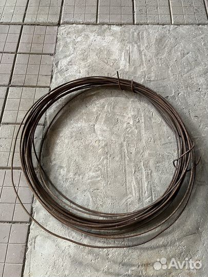 Проволка вязальная за кг. 1.2 мм. Стальная 5 мм