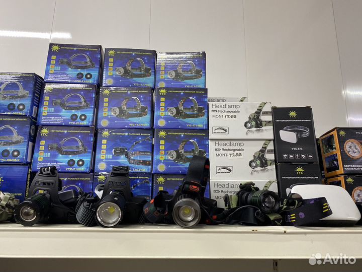 Налобный фонарь аккумуляторный мощный