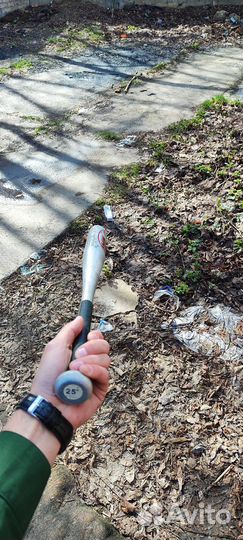 Бейсбольная бита алюминиевая 25 дюймов