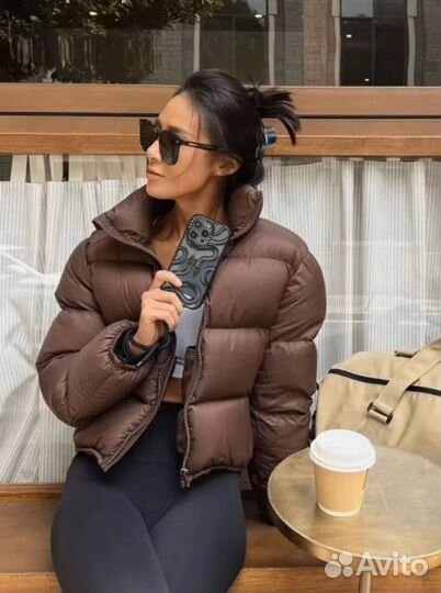 Пуховик Miu Miu Balenciaga type