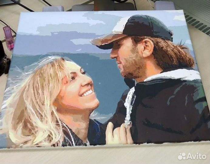 Рисование по номерам по фото наборы