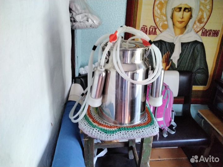 Доильный аппарат, для коз