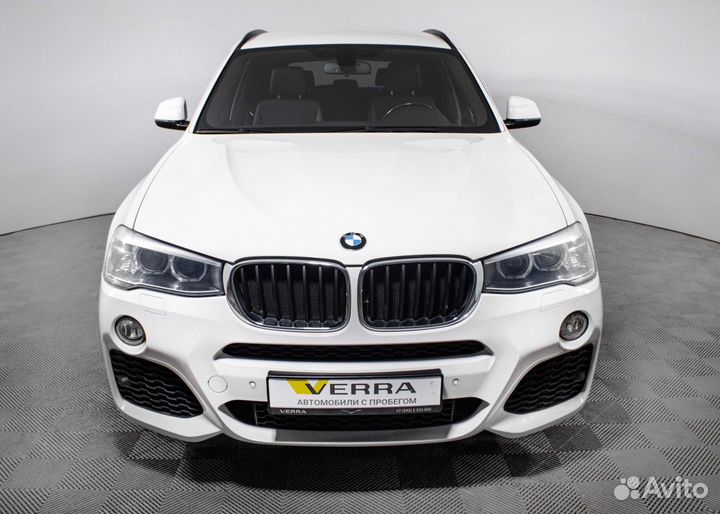 BMW X3 2.0 AT, 2015, 90 033 км