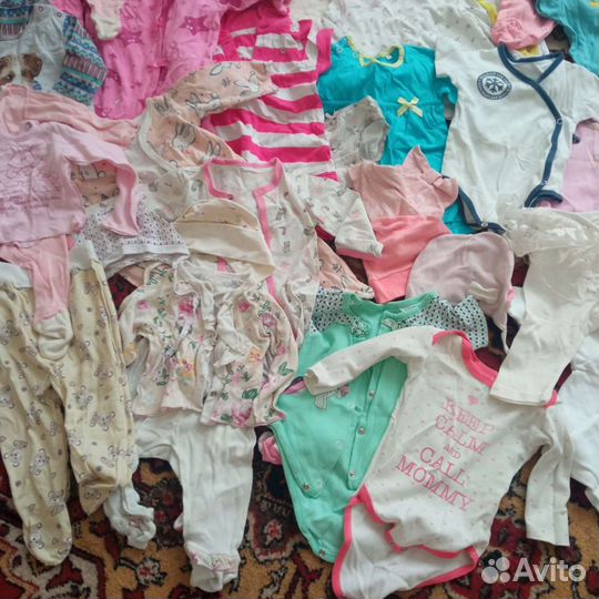Детские вещи пакетом от 0 до года