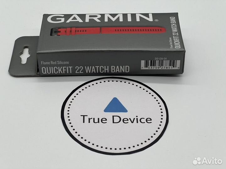 Оригинальный Garmin Quickfit 22mm Flame Red