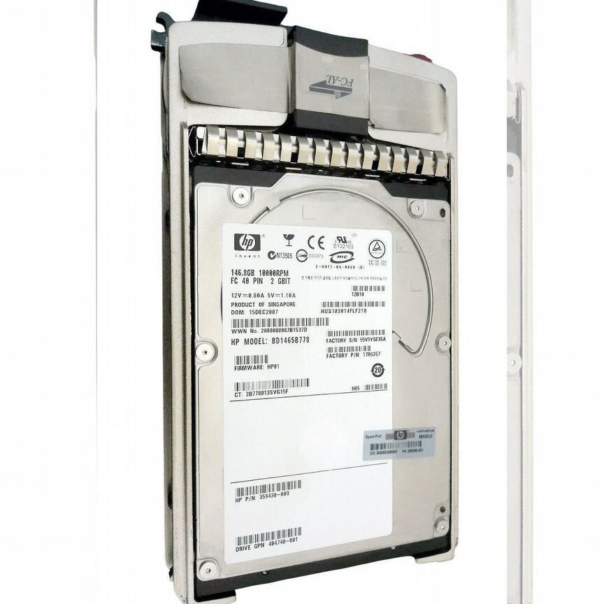 [359438-009] Жесткий Диск Hp Bd1465b778 146,8gb Fibre Channel 359438-009