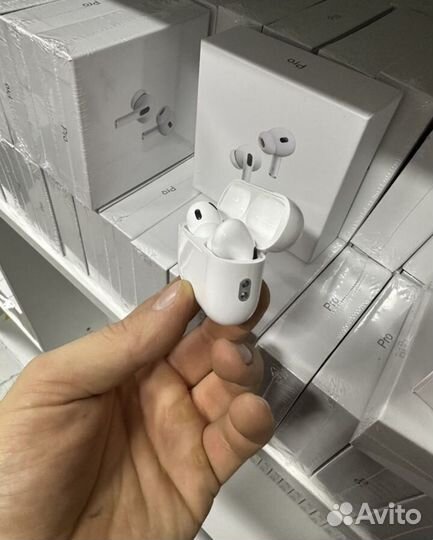 Беспроводные наушники AirPods Pro 2 без логотипа