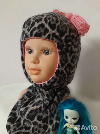 Шапка шлем на 48 см