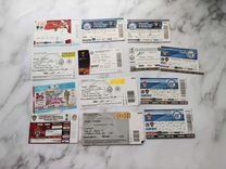 Билеты с футбольных матчей фк Зенит 2008-2013