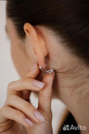 Серебряные серьги
