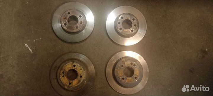 Тормозные диски на hyundai solaris, kia rio